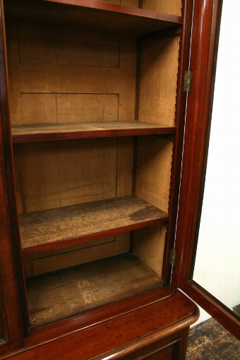 Antique Victorian Mahogany Bookcase by Wylie & Lochhead