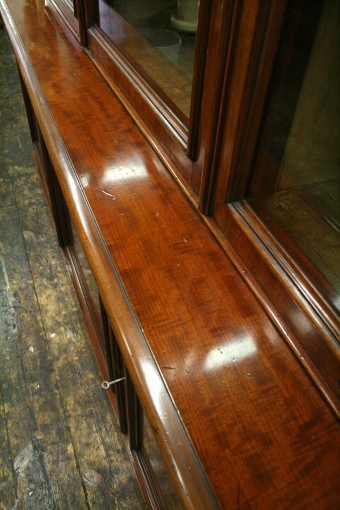 Antique Victorian Mahogany Bookcase by Wylie & Lochhead