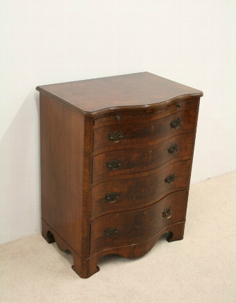 George II Style Walnut Chest of Drawers