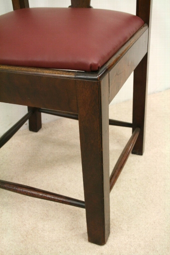 Antique George II Style Walnut Corner Chair