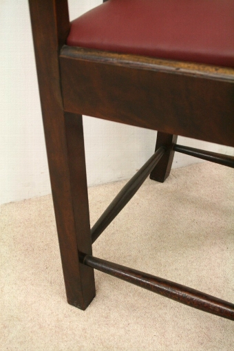 Antique George II Style Walnut Corner Chair