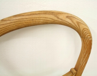 Antique Pair of Victorian Ash Side Chairs