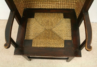 Antique Stained Pine Orkney Chair