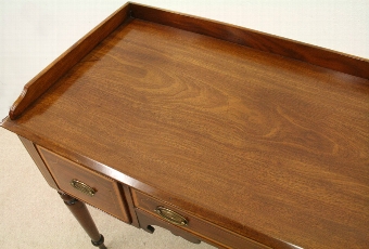 Antique George III Inlaid Mahogany Dressing Table