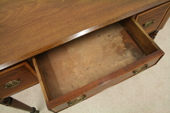 Antique George III Inlaid Mahogany Dressing Table