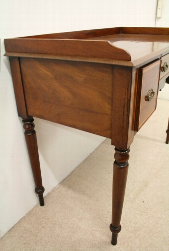 Antique George III Inlaid Mahogany Dressing Table