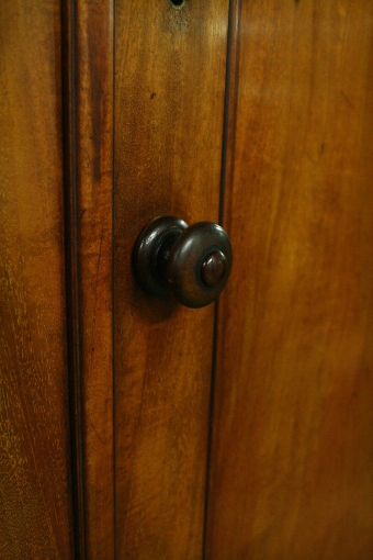 Antique George IV Mahogany 4 Door Wardrobe