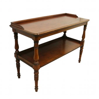Victorian Mahogany Two Tier Buffet