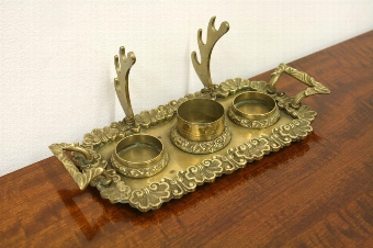 Gilded Bronze Desk Set