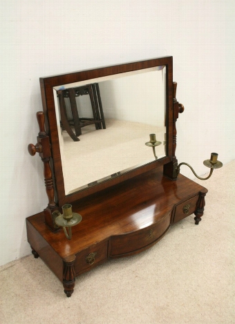Regency Mahogany Dressing Mirror