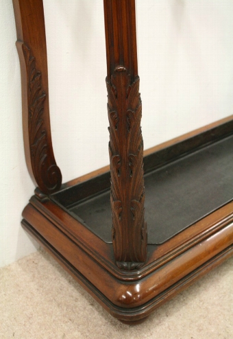 Antique Stylish Mahogany Stick Stand
