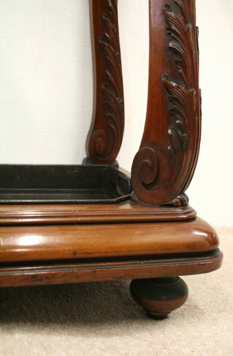Antique Stylish Mahogany Stick Stand
