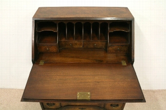 Antique George II Style Burr Walnut Bureau