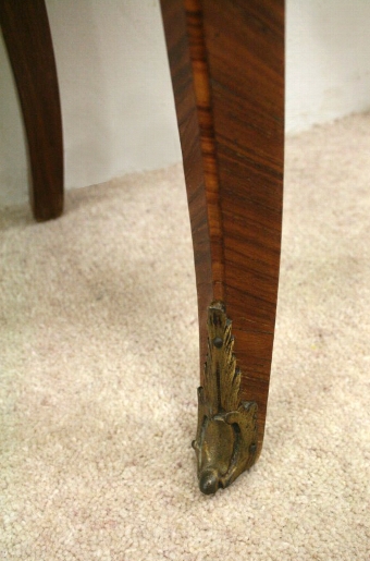 Antique Pair of French Marble Top Bedside Cabinets