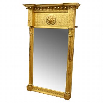 Giltwood Pier Mirror by James Mein