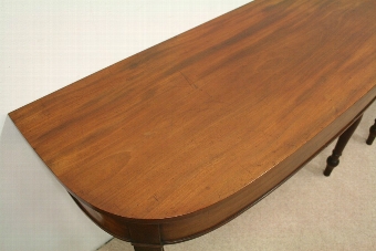 Antique Pair of Late George IV Mahogany Side Tables