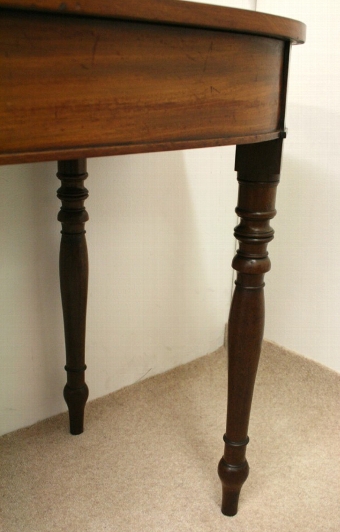 Antique Pair of Late George IV Mahogany Side Tables