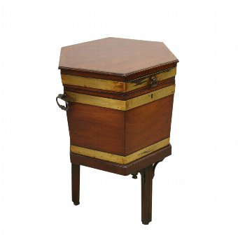 George III Scottish Mahogany Wine Cooler