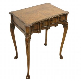 George II Style Walnut Side Table