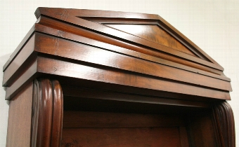Antique Rare William IV Open Bookcase