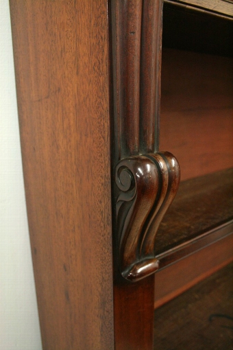 Antique Rare William IV Open Bookcase