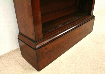 Antique Rare William IV Open Bookcase