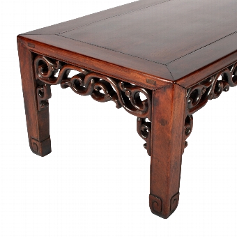 Antique Chinese Rosewood Opium Table