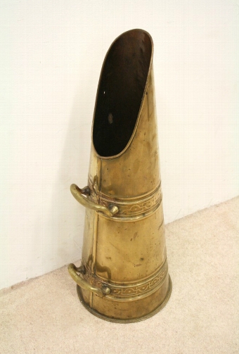 Brass Coal Hod
