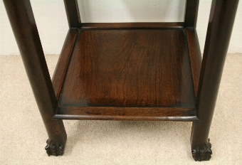 Antique Chinese 3 Tier Plant Stand