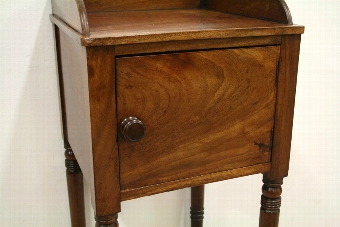 Antique Late George III Bedside Cabinet