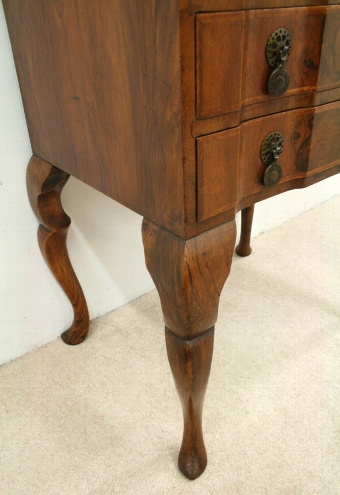 Antique George I Style Burr Walnut Bureau
