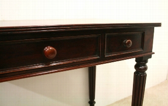 Antique William IV Mahogany Side Table