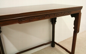 Antique Chinese Rectangular Side Table