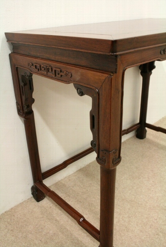 Antique Chinese Rectangular Side Table