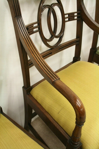 Antique Set of 3 George IV Mahogany Dining Chairs