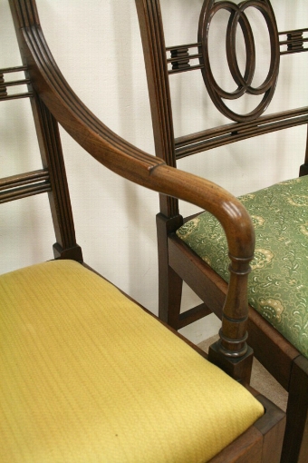Antique Set of 3 George IV Mahogany Dining Chairs