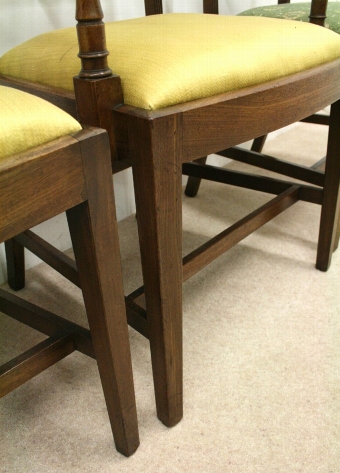 Antique Set of 3 George IV Mahogany Dining Chairs