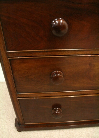 Antique Victorian Neat Sized Mahogany chest of Drawers