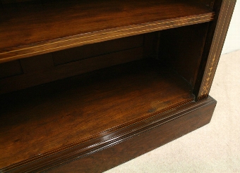Antique Sheraton Style Rosewood Open Bookcase