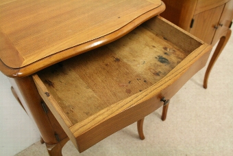 Antique Pair of Fruitwood Bedside Cabinets