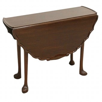 Whytock & Reid Mahogany Drop Leaf Table