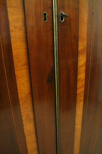 Antique George III Mahogany Linen Press/Wardrobe