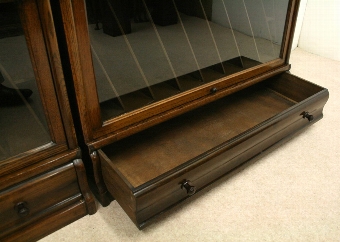 Antique Pair of Globe Wernicke Sectional/Stacker Bookcases