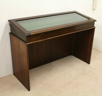 Mahogany Framed Display Case