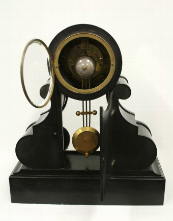 Antique Victorian Marble Mantel Clock