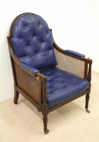 Regency Bergere Library Chair
