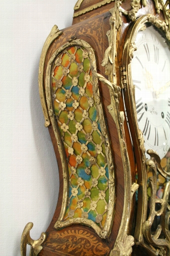Antique French Marquetry Bracket Clock