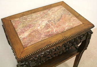 Antique Large Rectangular Chinese Side Table