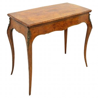 Victorian Foldover Card Table