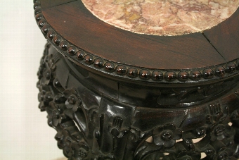 Antique Circular Chinese Stand